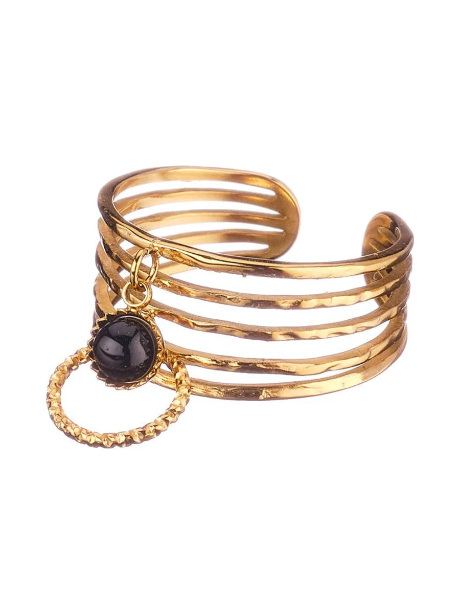 Bague Rosalia - Gris bleuté 1