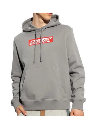 Sweat gris Homme Diesel Ginn 1