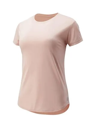 T-shirt Rose Femme New Balance Core Run 1