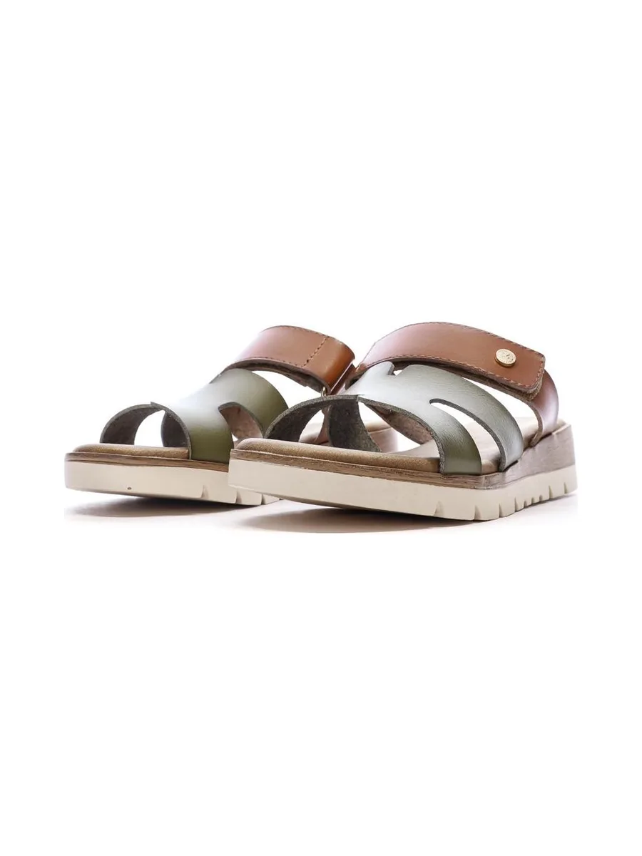 Sandales Kaki/Marron Femme Xti 144125 7