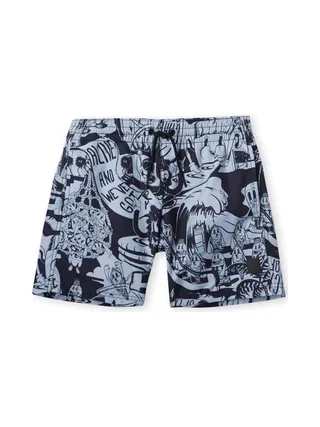 Maillot de bain Noir/Gris Garçon O'Neill Cali Hybrid 1