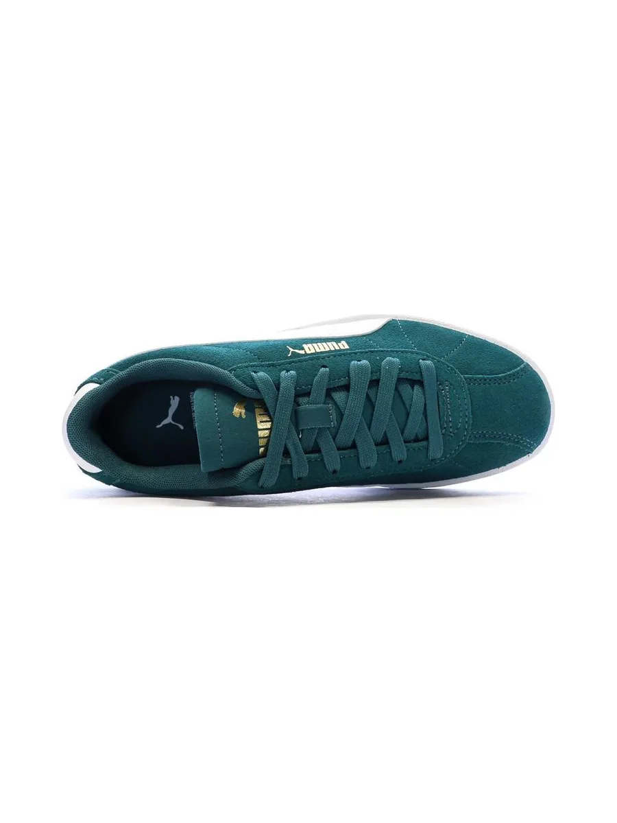 Baskets Vert Femme Puma Club 5