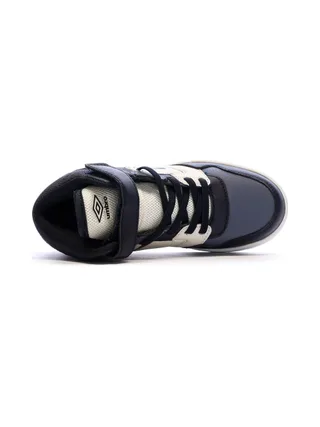 Baskets Marines/Noires/Blanches Garçon Rouge Umbro Olly Vlc 4