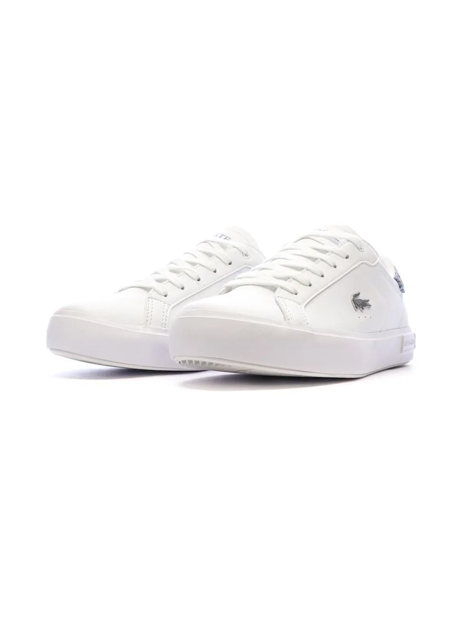 Baskets Blanches/Grises Ado Lacoste T-clip 7