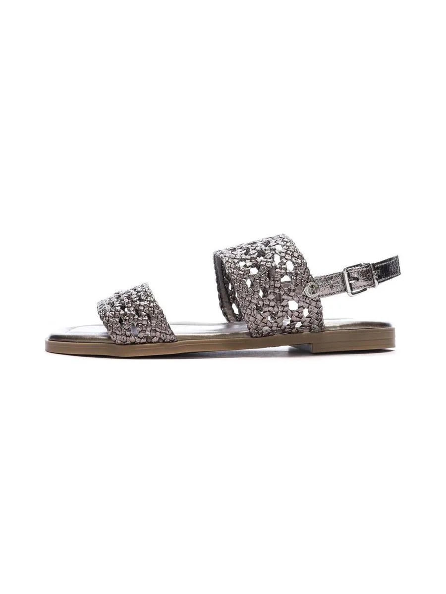 Sandales Argenté Femme Xti Plomb 2