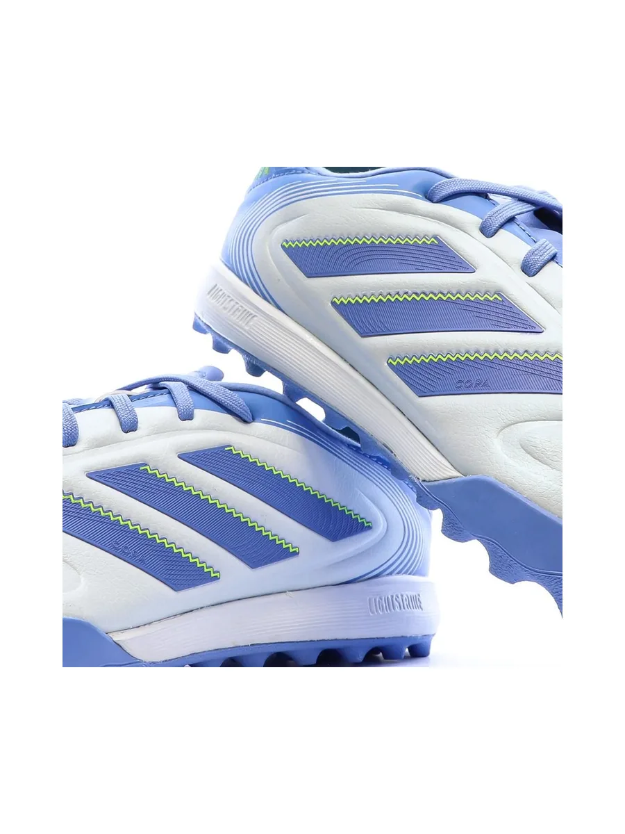 Chaussures de Foot Bleu/Gris Homme Adidas Copa Pure III League TF 8