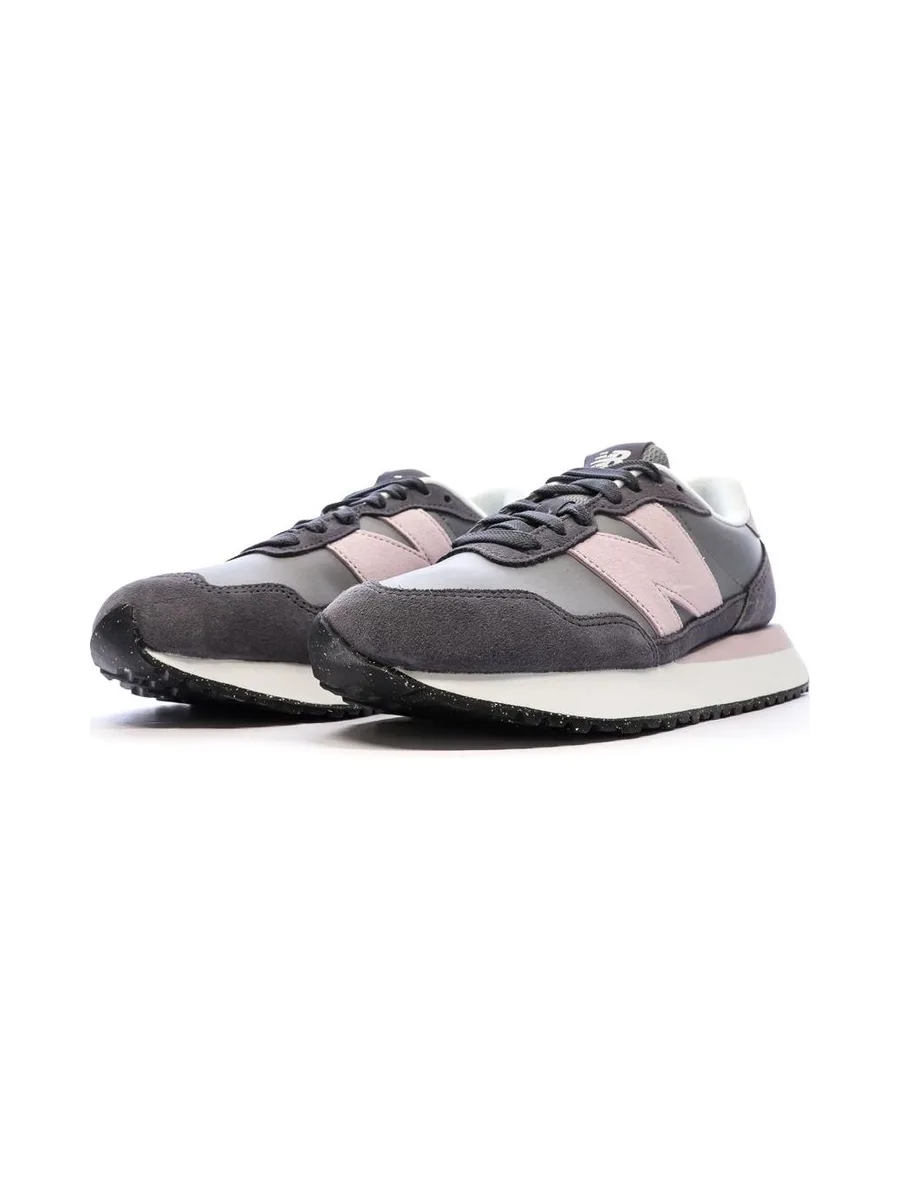 Baskets Grises/Roses Femme New Balance 237 7