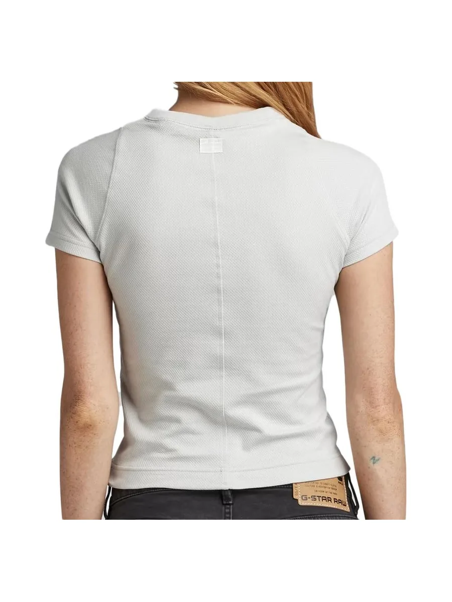 T-shirt Gris Femme G-Star Raw D22767 2