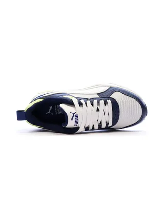 Baskets Blanches/Marines Garçon Puma Trinity 2 4