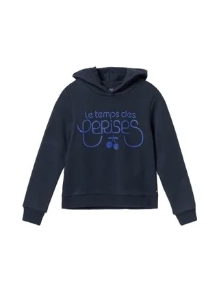 Sweat Marine/Bleu Fille Le Temps Des Cerises Celiagi 1