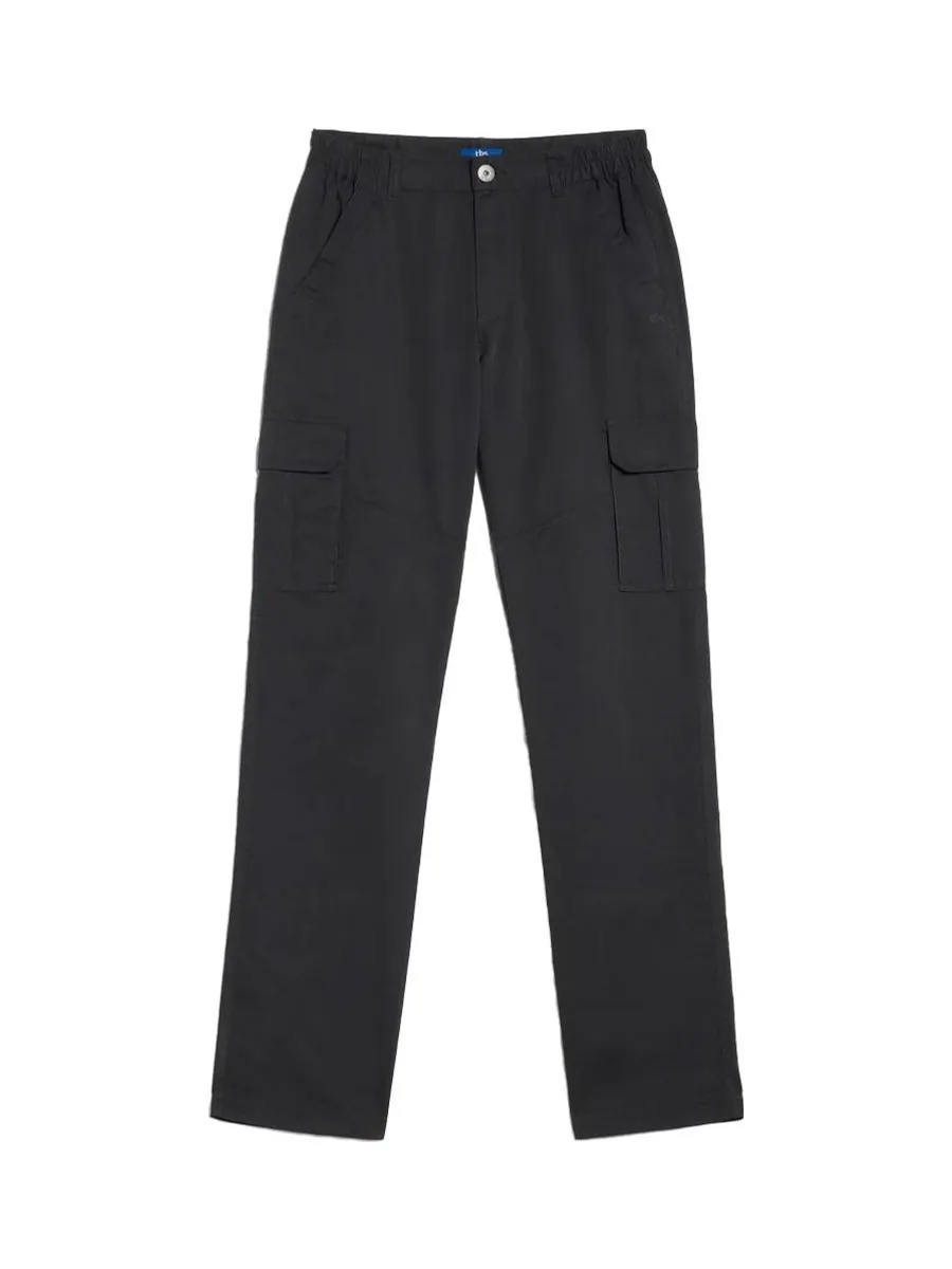 Pantalon fluide Noir Homme TBS FUPPACOT 2