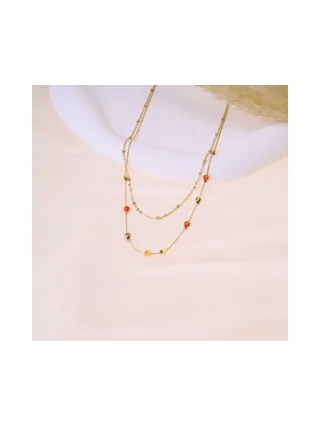 Collier Antonella - Orange 4
