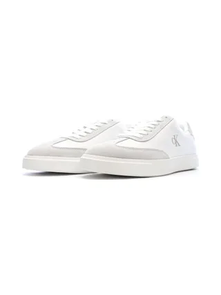 Baskets Blanches/Taupes Homme Calvin Klein Jeans Low Prof 6