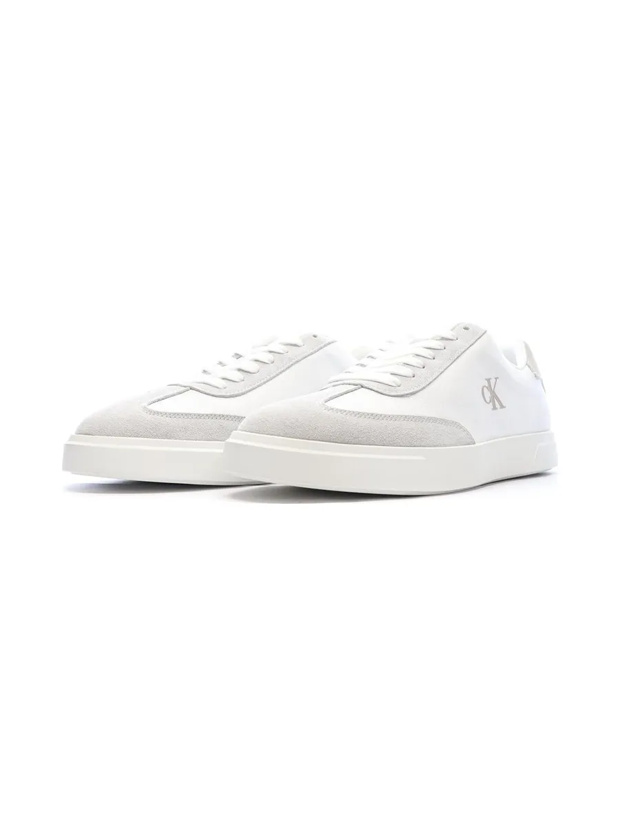 Baskets Blanches/Taupes Homme Calvin Klein Jeans Low Prof 7