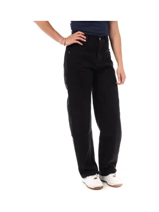 Jean Droit Noir Femme Monday Premium 1930A 1