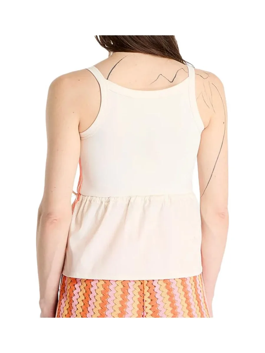 Débardeur Écru Femme Adidas Summer Glow Top 3