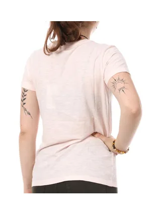 T-shirt Rose Femme Guess College 2