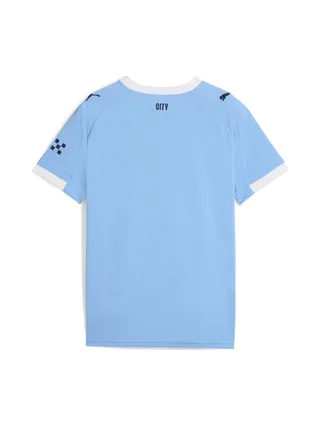 MANCHESTER CITY Maillot de Football Bleu Garçon Puma 25/26 2