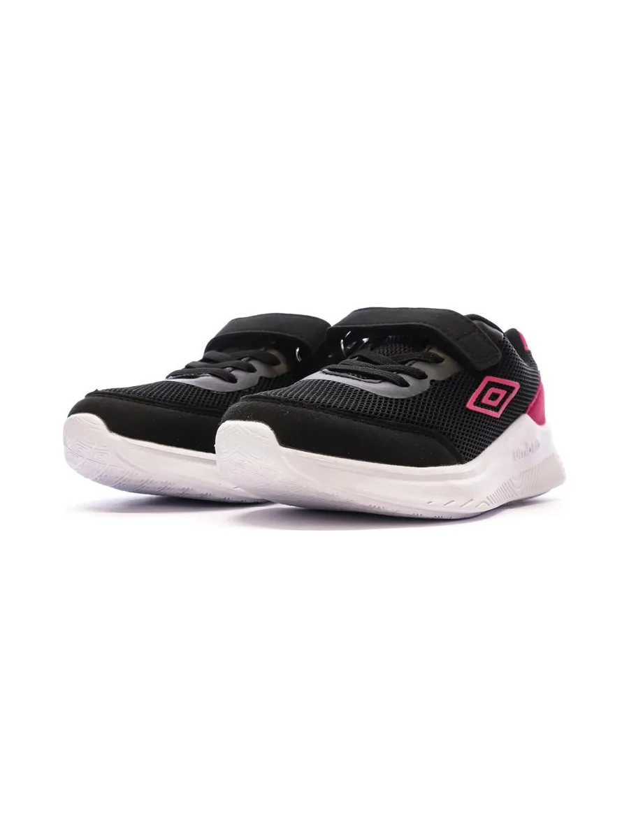Baskets fille Umbro Nateo Noir/Rose – Style et confort sportif 7