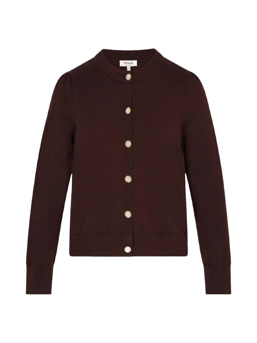 Gilet Marron Femme Morgan MKNOT 4