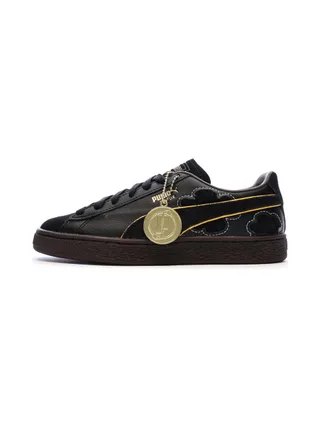 Baskets Noir/Marron Mixte Puma Suede 4 One Piece 1