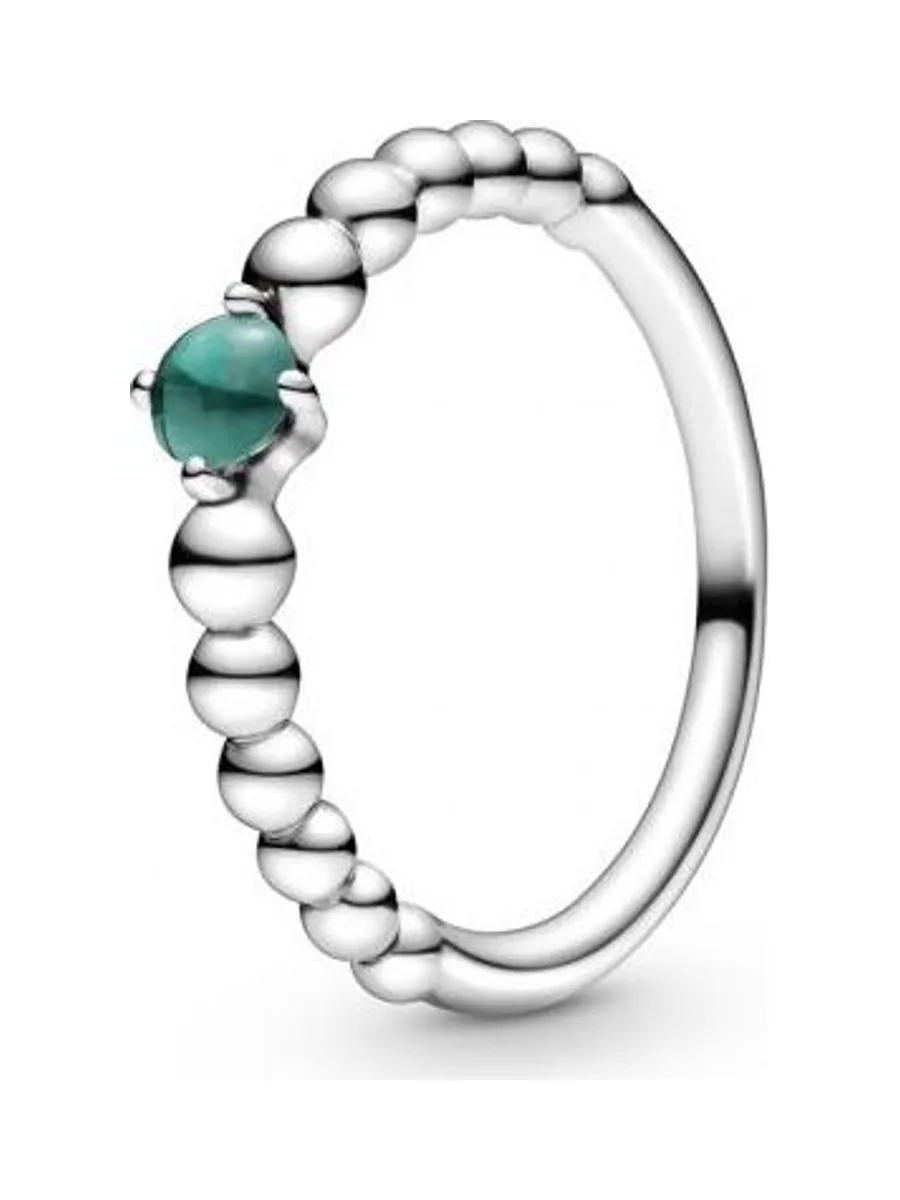 Pandora - Bague Cristal forêt en argent sterling vert 1