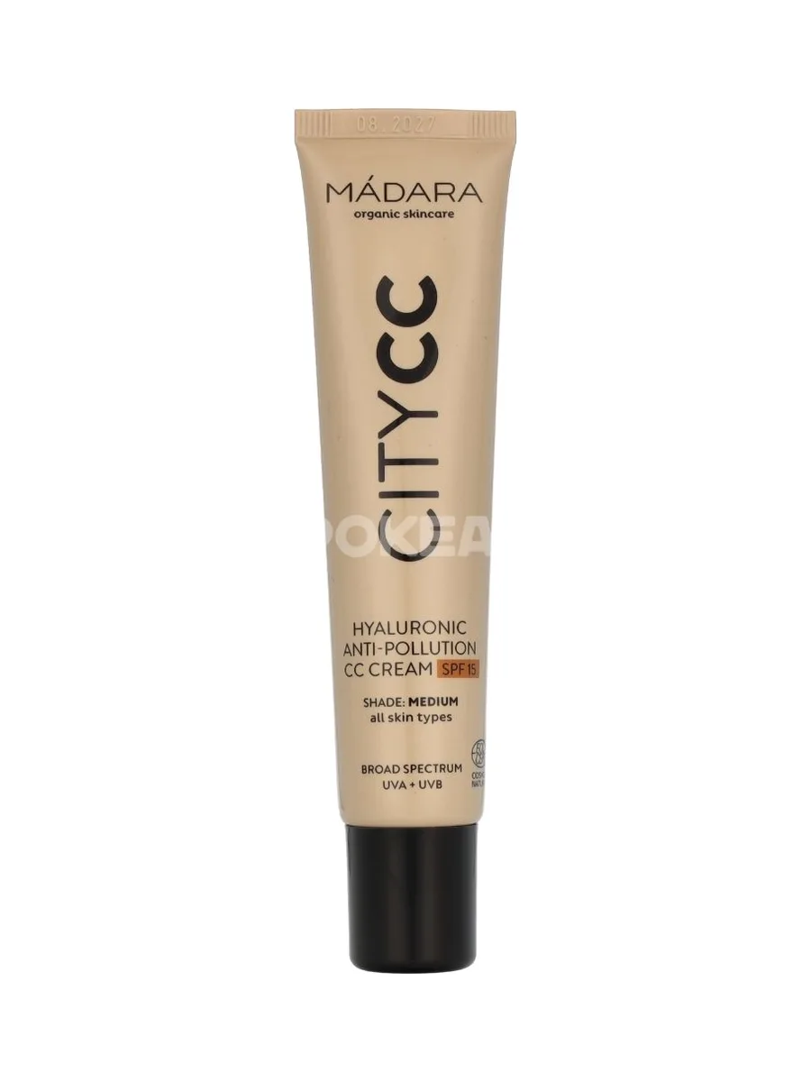 Madara Hyaluronic Anti-Pollution CC Cream SPF15 40ml - Medium - For All Skin Types 2
