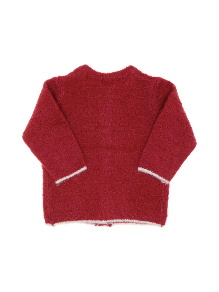 Gilet Rose Framboise Fille EOM Chardi 3