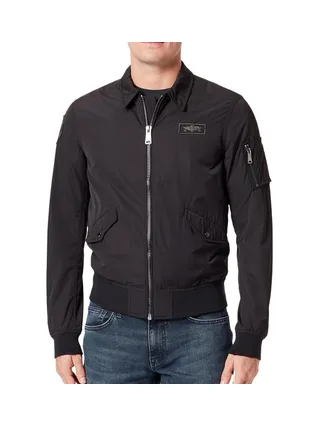 Blouson Noir Homme Schott CWU23 1