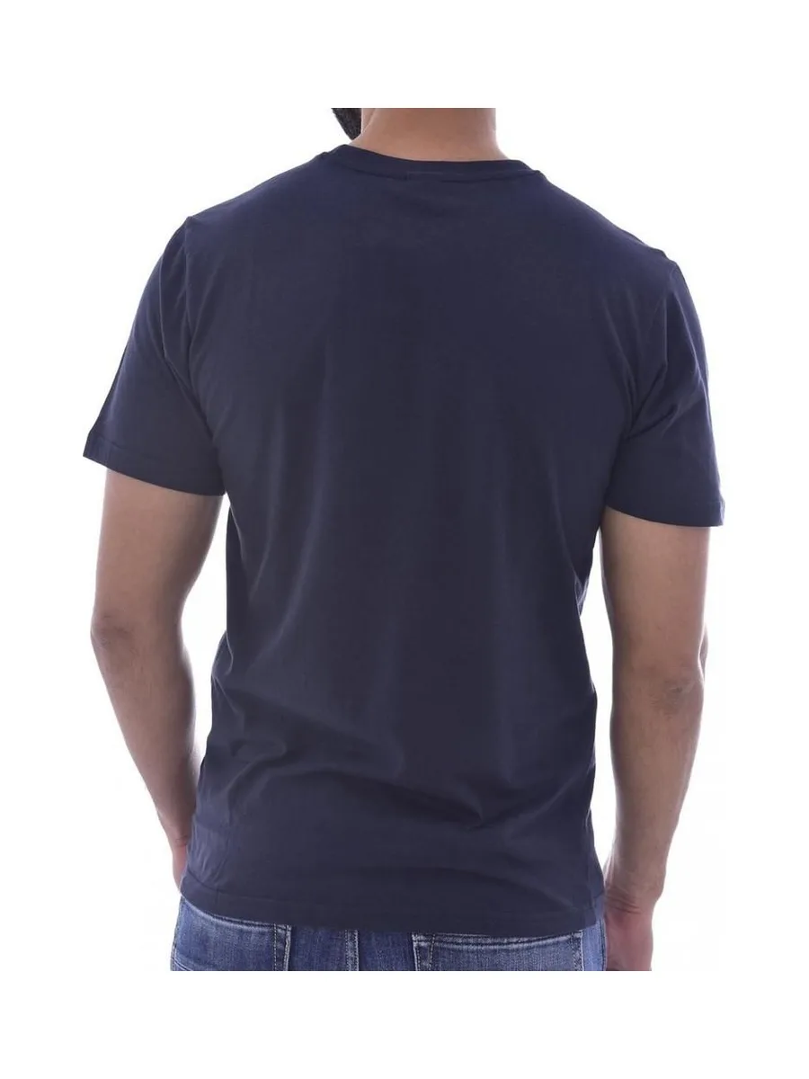 T-shirt Marine Homme Sergio Tacchini Stadium ST-103.10008-NAV 3