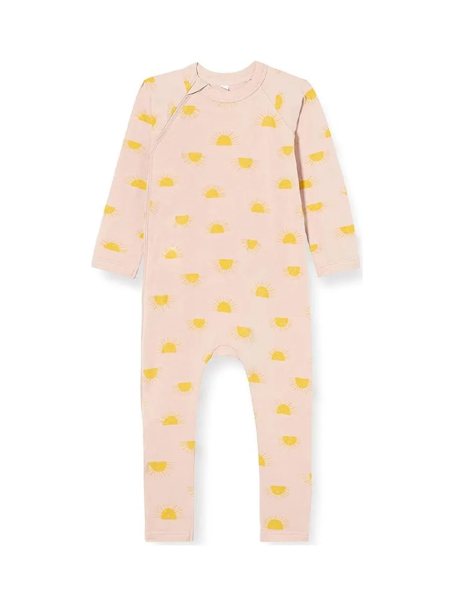 Pyjama Bébé Manches Longues Beige Fille DIM Soleil 2