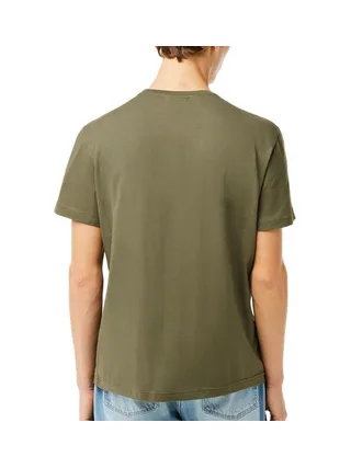 T-shirt Vert Homme Lacoste TH2038 2