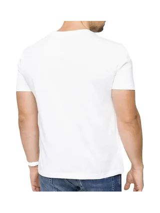T-shirt Blanc Homme Lacoste TH7618 2