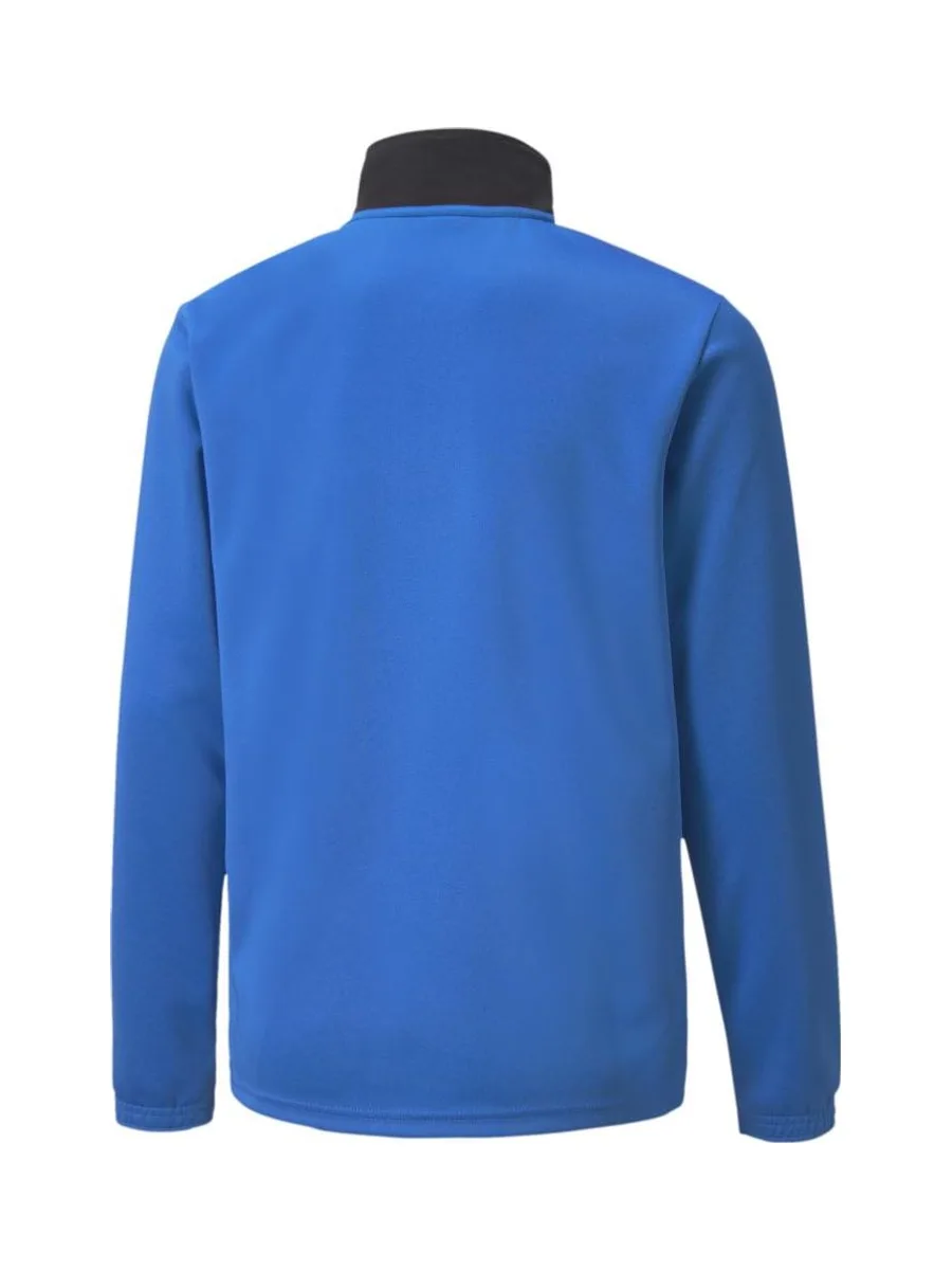 Sweat 1/4 de zip Noir/Bleu Garçon Puma Indrise 3