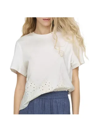 T-Shirt Blanc Femme JDY Cif 1