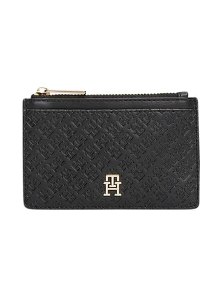 Porte-cartes Noir Femme Tommy Hilfiger Long 1