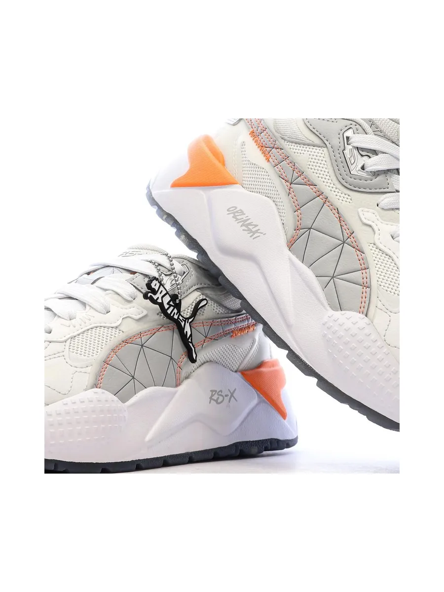 Baskets Blanc/Orange Homme Puma Rs-x Up X Ro 8