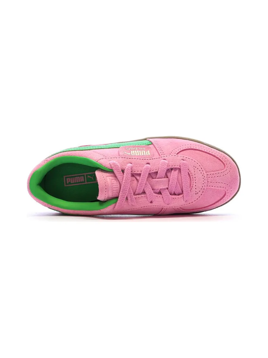 Baskets Roses/Vertes Garçon Puma Palermo 5
