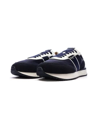 Baskets Blanches/Marines Homme Pepe jeans Buster 6
