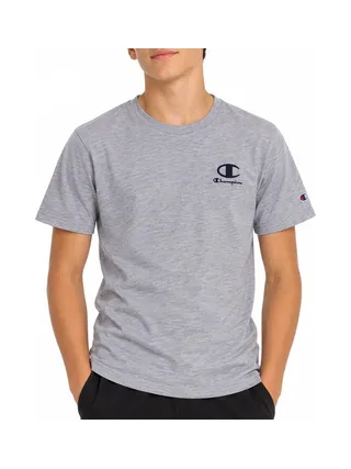 T-Shirt Gris Garçon Champion Embroidery 1