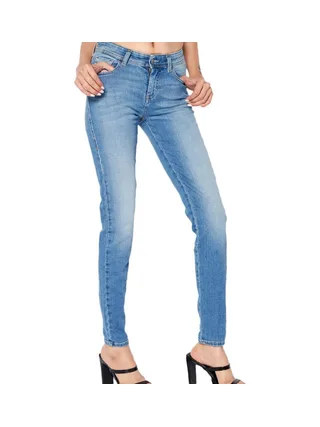 Jean Slim Bleu Femme Diesel 2017 Sandy 1