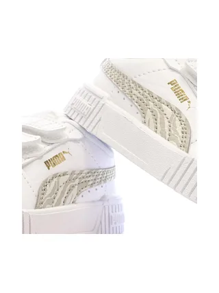 Baskets Blanches/Beiges Fille Puma Carina 2.0 7