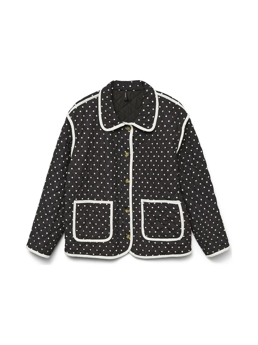 Veste Noir à Pois Femme Vero Moda Anne 4