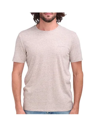 T-shirt Beige Chiné Homme Teddy Smith 11014742D 1