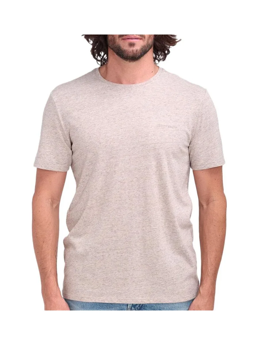 T-shirt Beige Chiné Homme Teddy Smith 11014742D 2