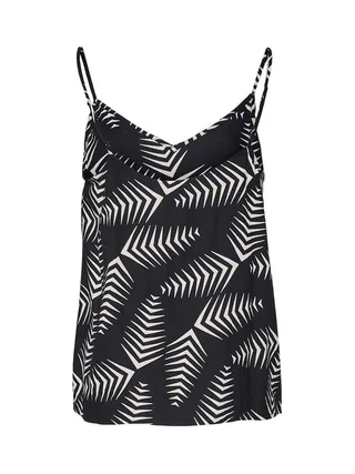 Débardeur Noir/Beige Femme Vero Moda Kanya 3