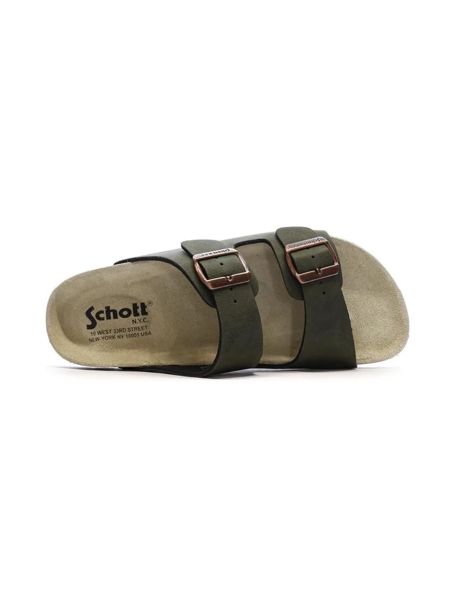 Sandales Kaki Homme Schott Arthur 5