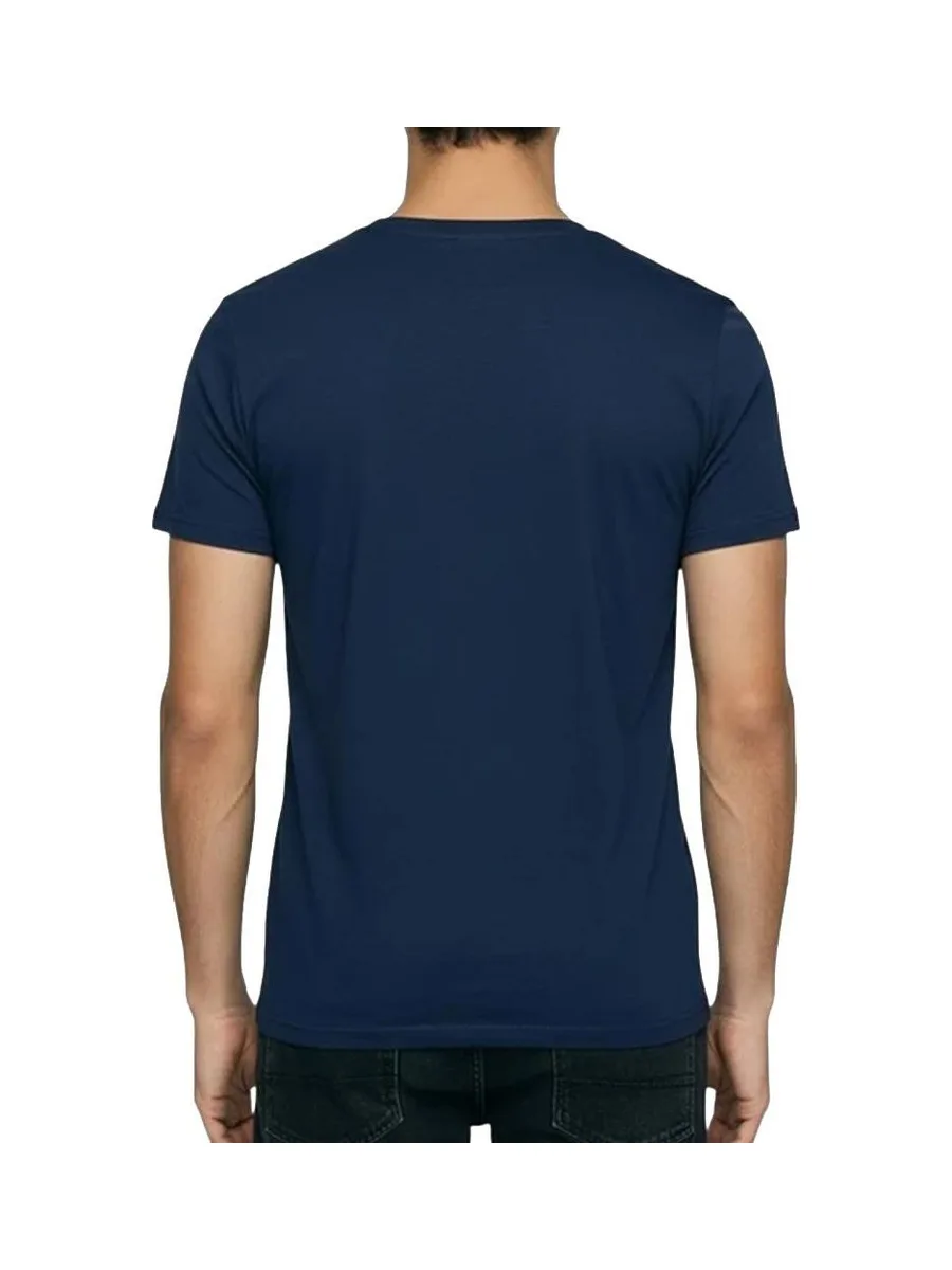 T-Shirt Marine Homme Lee Cooper GLC1986 3
