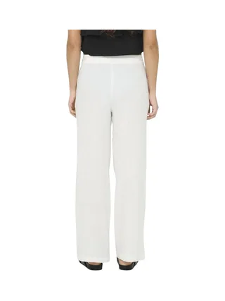 Pantalon Fluide Blanc Femme JDY Theis 2