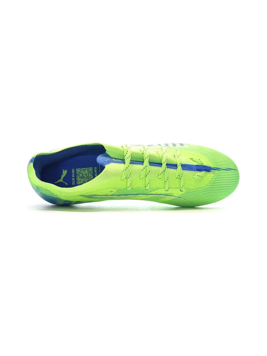Chaussures football Jaune Fluo Homme Puma Ultra 5 Pro FG/AG 5